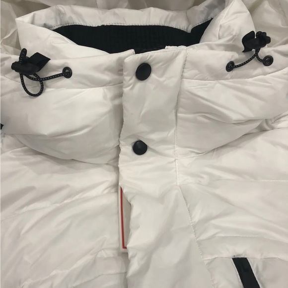 KARL LAGERFELD Mens Long Down Puffer Coat Hooded Apres Ski Jacket Limited Ed XXL - Picture 5 of 10